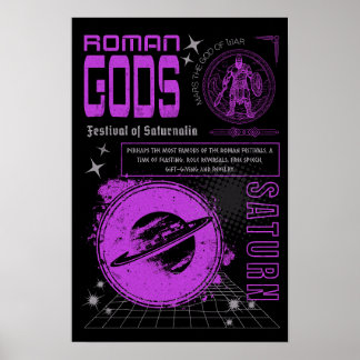 Póster Gods romano