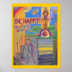 Póster God's String Mind Map V Poster