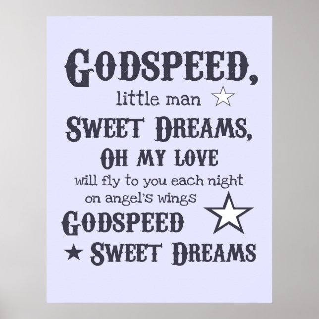 Póster Godspeed, Poster de Sweet Dreams (Frente)