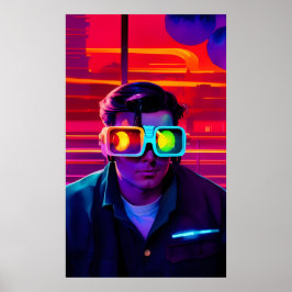 Póster Goggles de amor - Ken Gage Art