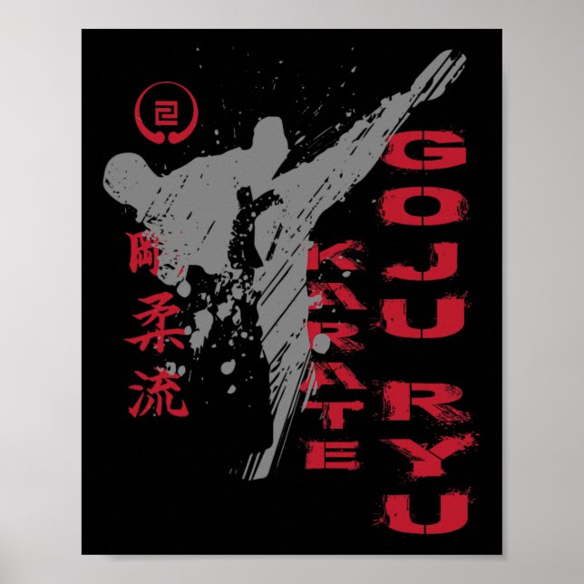 Póster Goju Ryu Karate 2 (Frente)