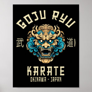 Póster Goju Ryu Martial Arts Clothing Co. Goju Ryu Karate