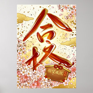 Póster Gokaku: Passing Success Art260040007
