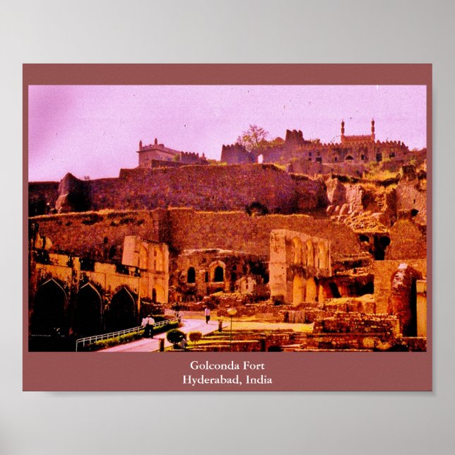 Póster Golconda Fort (Frente)