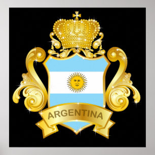 Póster Gold Argentina