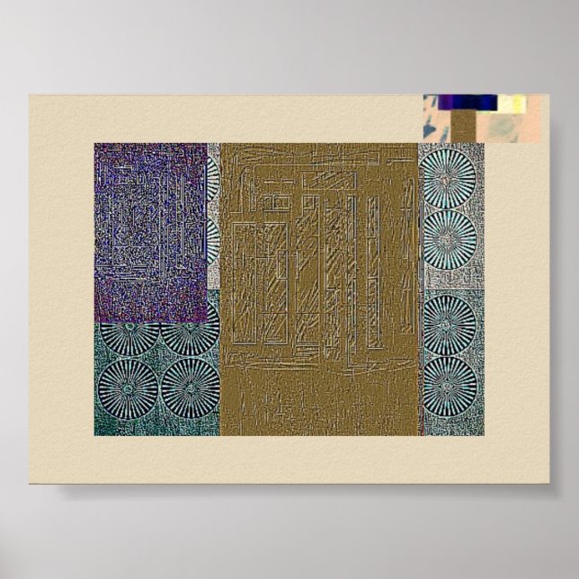 Póster Gold bank (Frente)