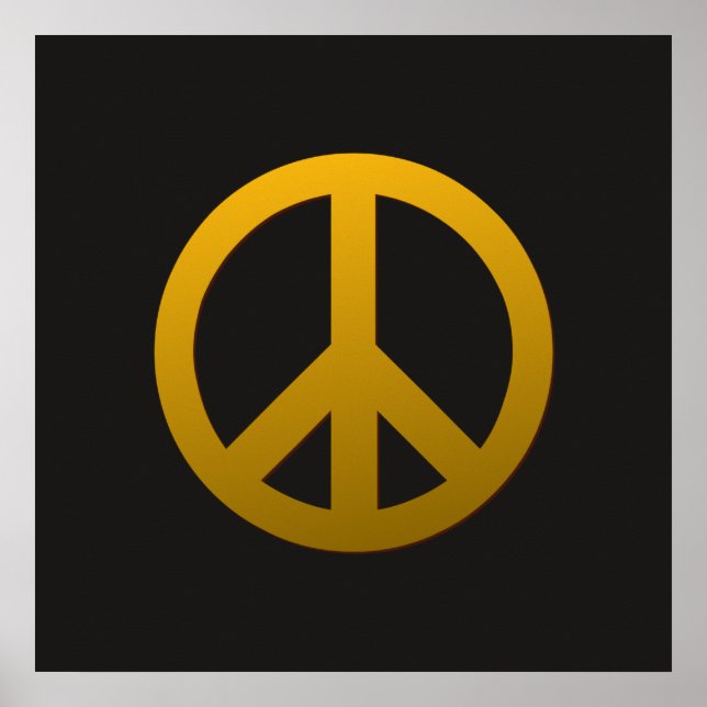 Póster Gold Elegance 10 Print (Frente)