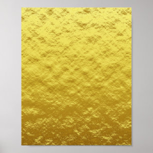 Póster Gold Texture Pattern (Luxurious Golden Glow)