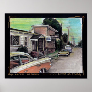 Póster Goldband Records