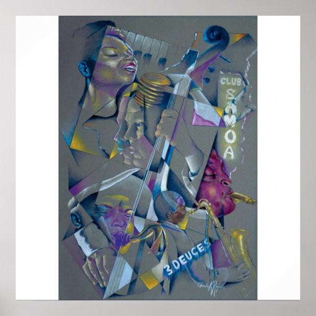 Póster Golden Age of Jazz (Frente)