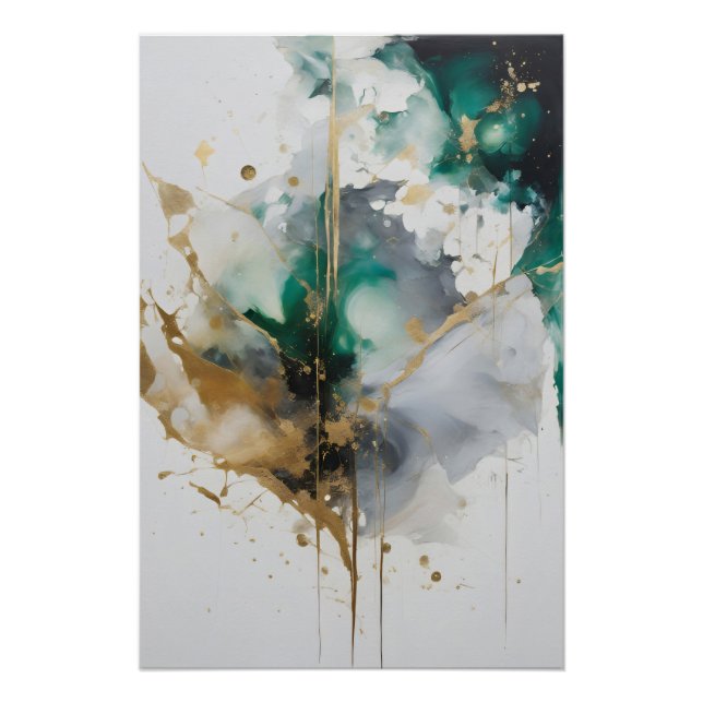 Póster Golden Aurora (Anverso)