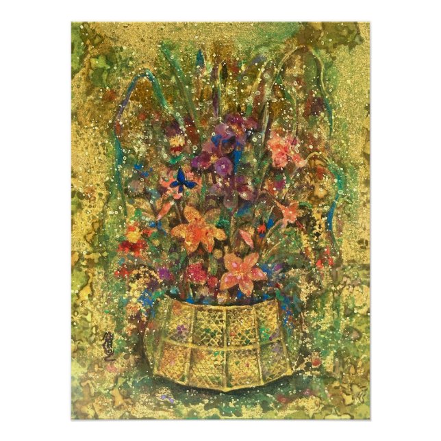 Póster Golden Bloom of Reminiscence (Anverso)