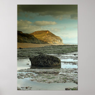 Póster Golden Cap, Dorset