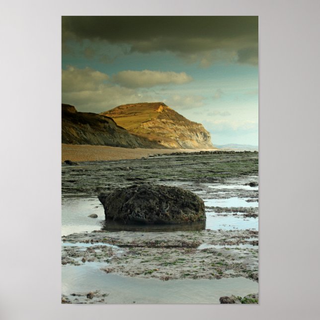 Póster Golden Cap, Dorset (Frente)
