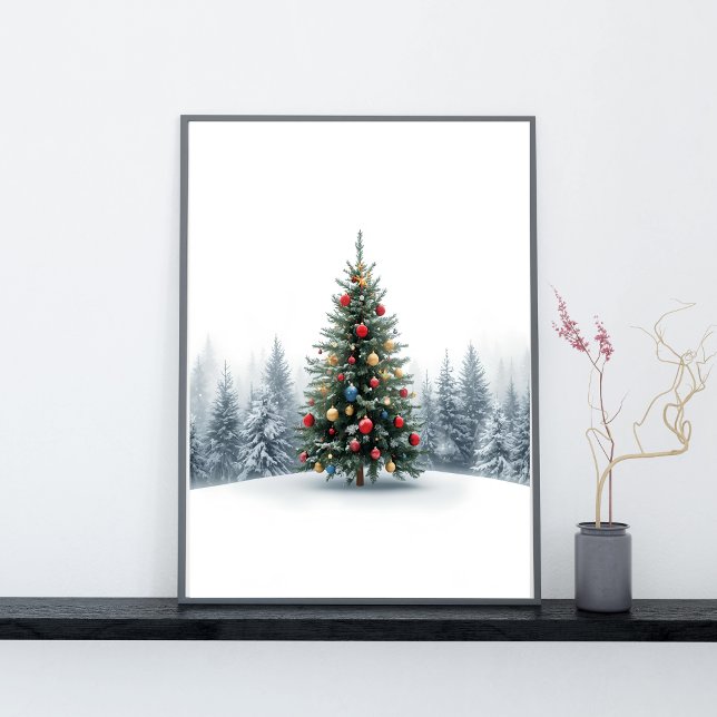 Póster Golden Elegance Christmas Tree Poster (Subido por el creador)