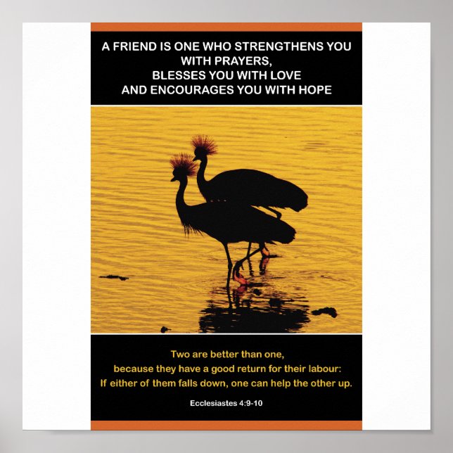 Póster Golden Friendship (Frente)