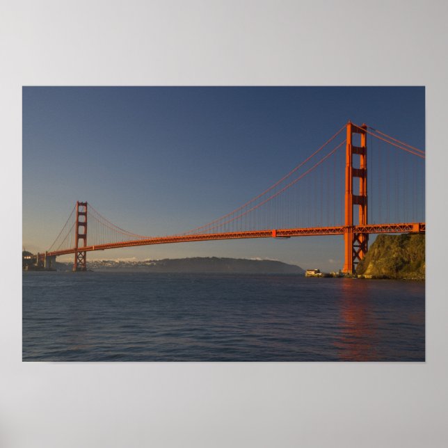 Póster Golden Gate Bridge and San Francisco 5 (Frente)