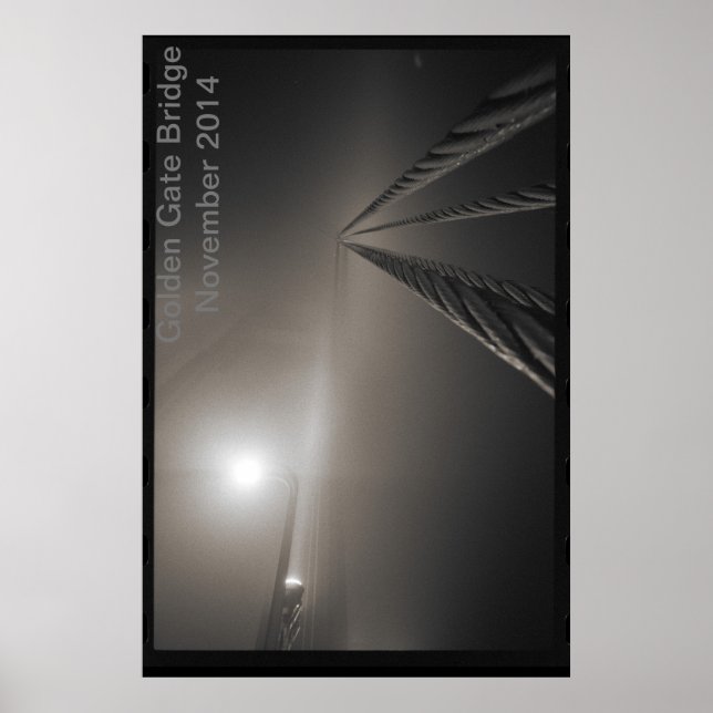 Póster Golden Gate Bridge noviembre 2014 Poster F056 - 26 (Frente)