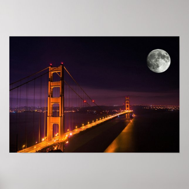 Póster Golden Gate Bridge San Francisco (Frente)