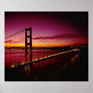 Póster Golden Gate Bridge, San Francisco, California, 5