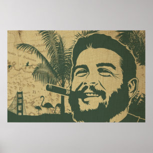 Póster Golden Gate Che Guevara