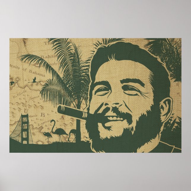 Póster Golden Gate Che Guevara (Frente)