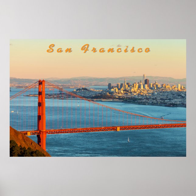 Póster Golden Gate San Francisco (Frente)