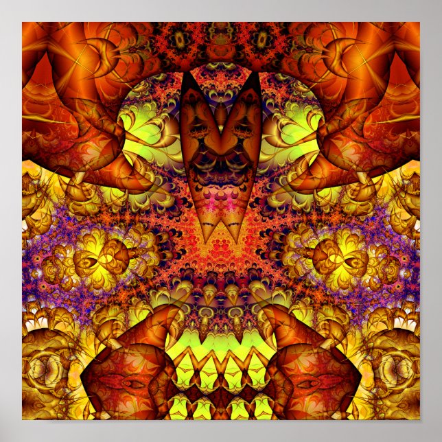 Póster Golden Gateway Experiment 10 (12 por 12) Art Print (Frente)