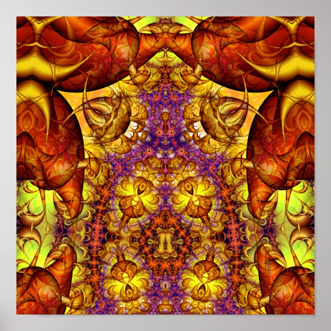 Póster Golden Gateway Experiment 4 (12 por 12) Art Print (Frente)