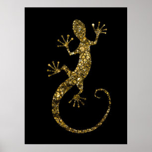 Póster Golden Gecko