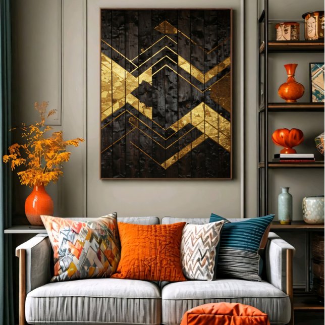 Póster Golden Geometry (Subido por el creador)