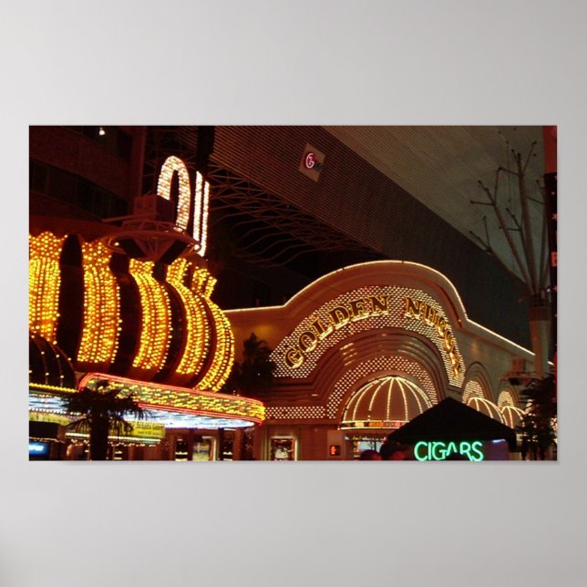 Póster Golden Nugget Las Vegas (Frente)