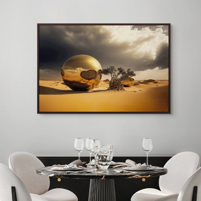 Póster Golden Orbs in the Desert Storm (Subido por el creador)