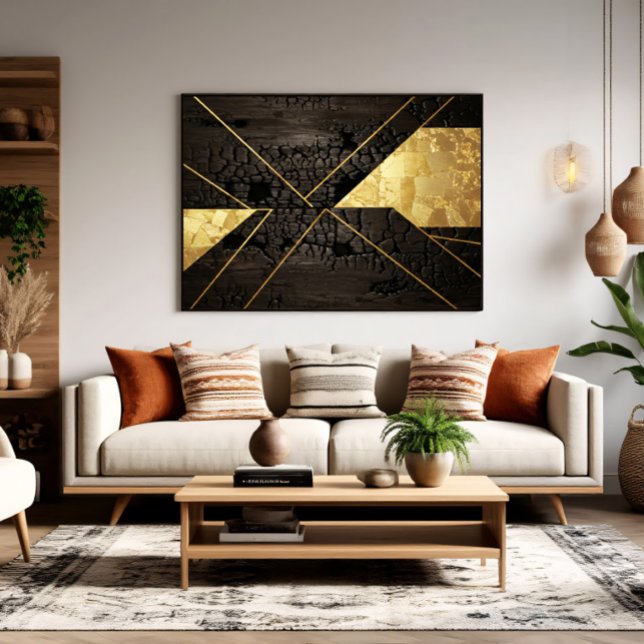 Póster Golden Rebirth: Elegant Art from Chaos (Subido por el creador)