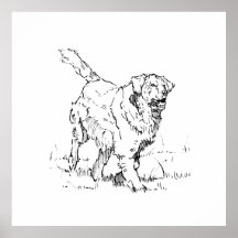 Golden Retriever Feliz, Personalizado