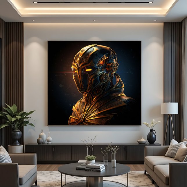 Póster Golden Sentinel: The Awakening of the Future (Subido por el creador)