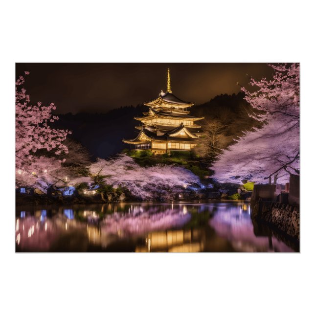 Póster Golden Serenity of Kinkaku-ji (Anverso)