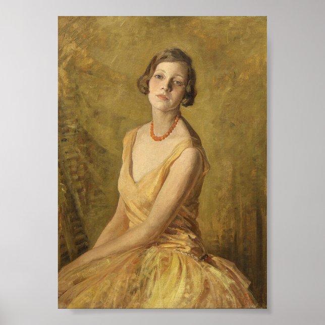 Póster Golden Serenity Poster (Frente)