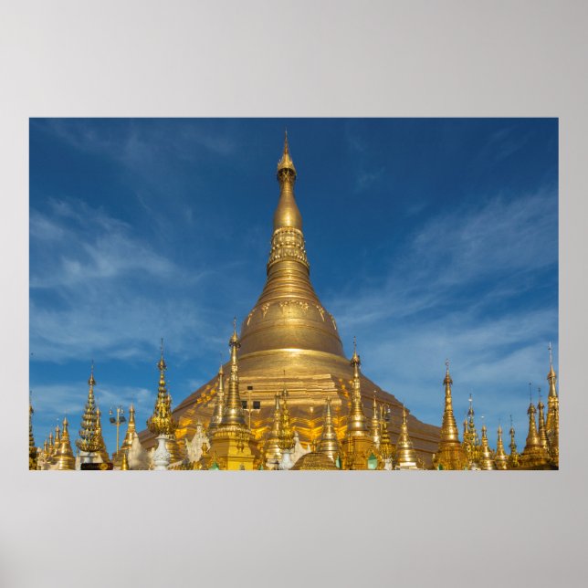 Póster Golden Stupa Temple (Frente)