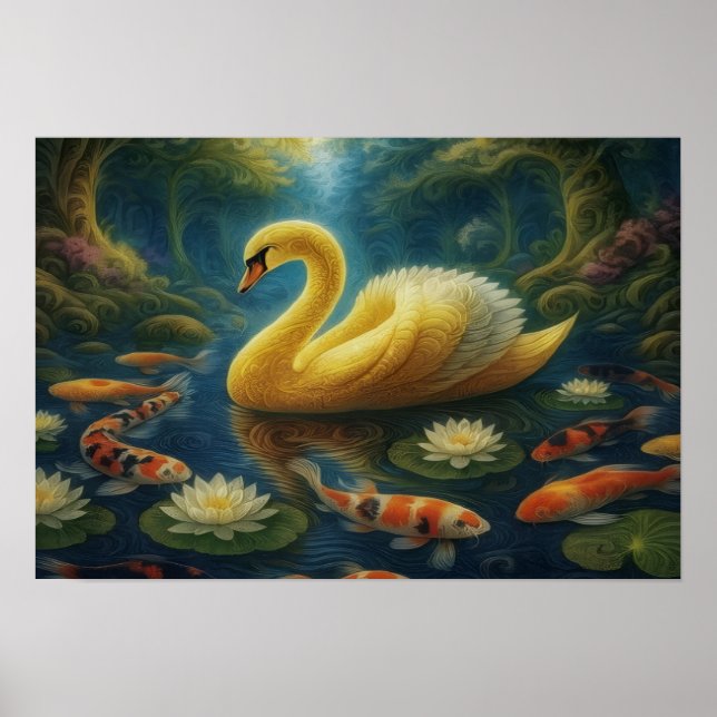 Póster Golden Swan  (Frente)