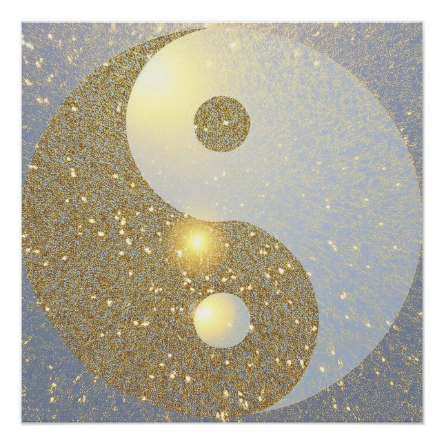 Póster Golden Ying Yang (Anverso)