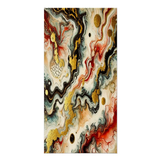 Póster Goldene Flüsse  (Anverso)