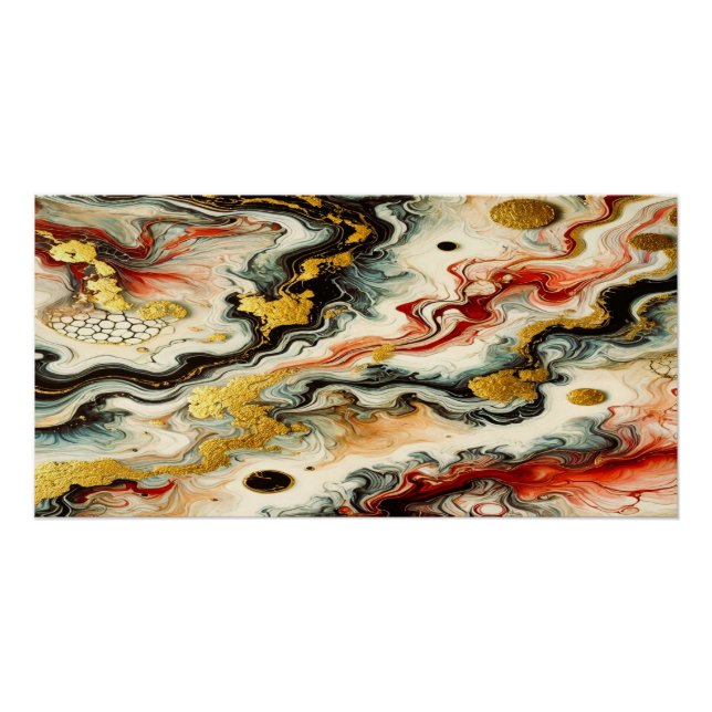 Póster Goldene Flüsse  (Anverso)