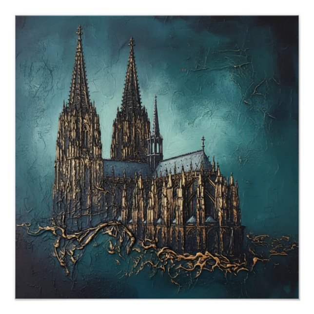 Póster Goldenes Echo des Doms (Anverso)