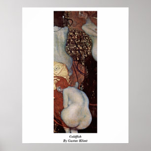 Póster Goldfish de Gustavo Klimt