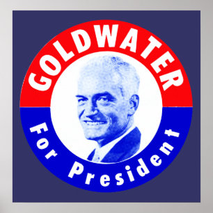 Póster Goldwater 1964 para el presidente