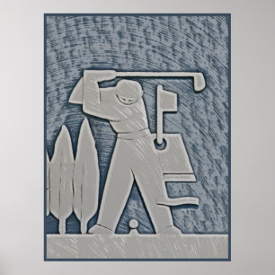 Póster Golf