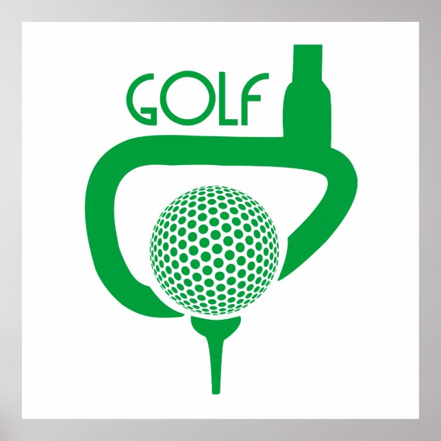 Póster Golf (Frente)