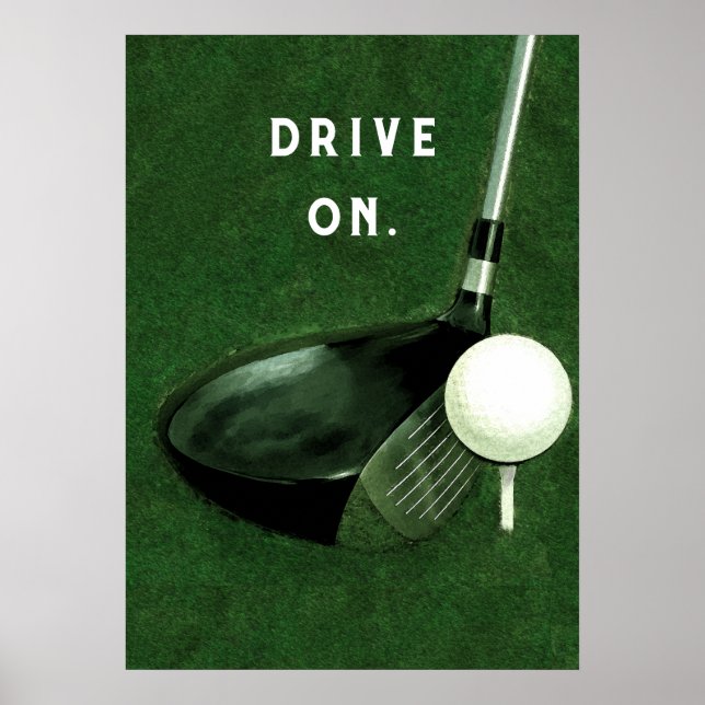 Póster Golf (Frente)