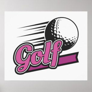 Póster Golf